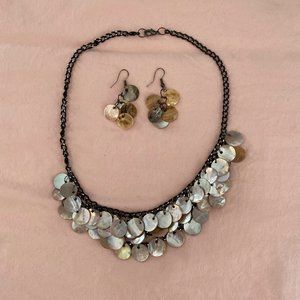 Free with $35 Purchase! Layered Necklace&Earrings